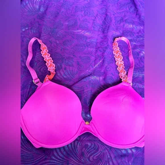 BRA Natori Violet 36B Underwire Plunge 732080 opaque 3422 HP - Picture 4 of 13